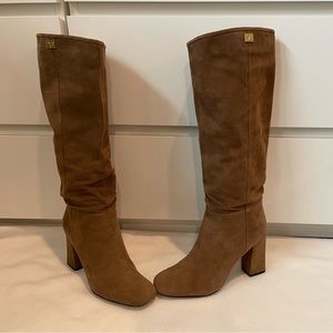 Diane Von Furstenberg (DVF) suede stretch boots